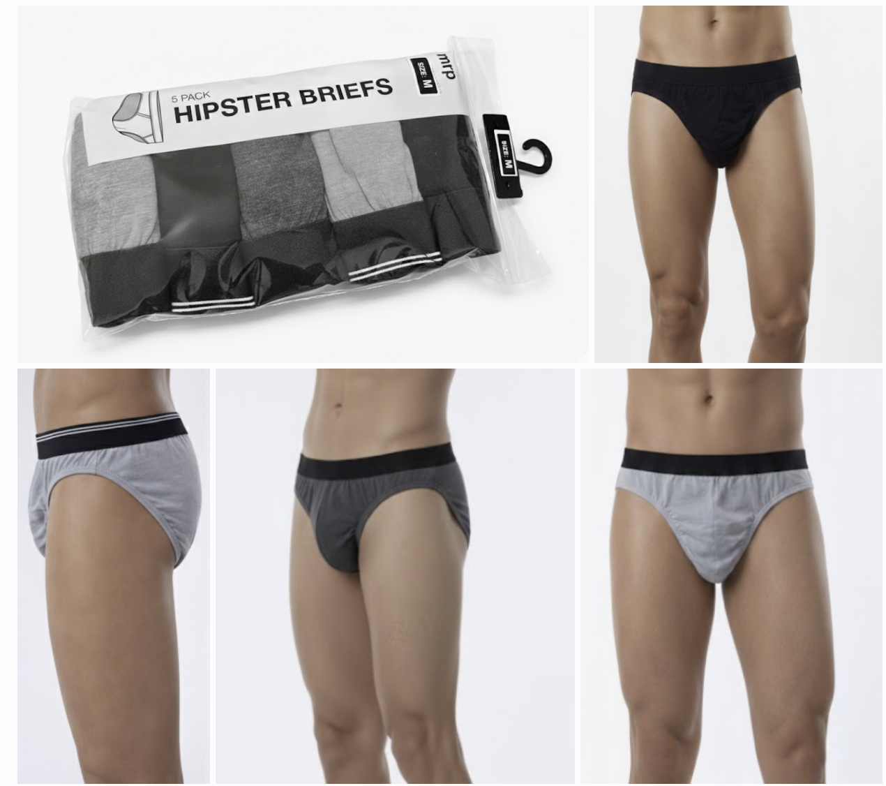 Hipster briefs pack