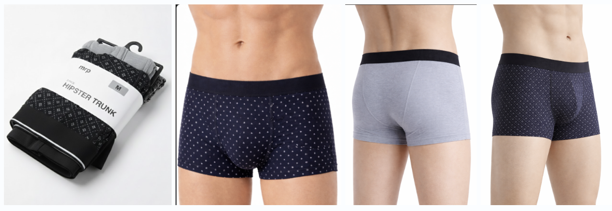 Hipster trunks pack